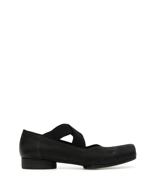 Uma Wang Black Leather Pumps