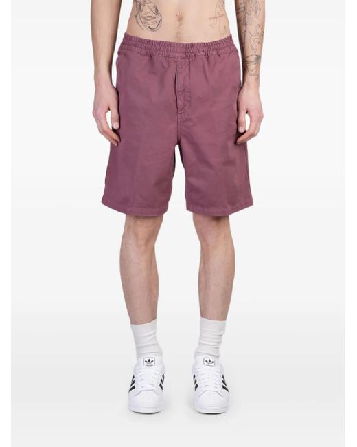 Carhartt Flint Shorts Mit Geradem Schnitt in Red für Herren