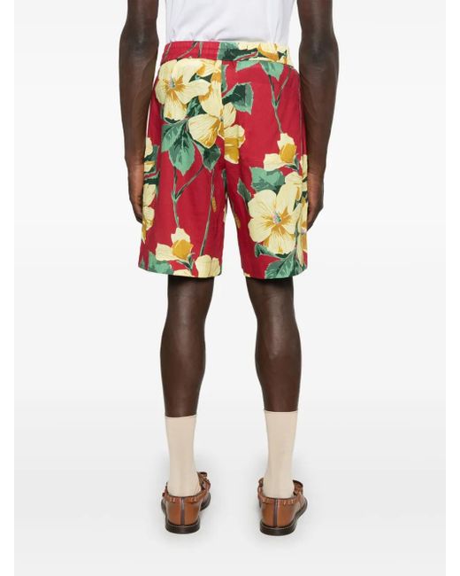Drole de Monsieur Red Le Short Luciano Shorts for men
