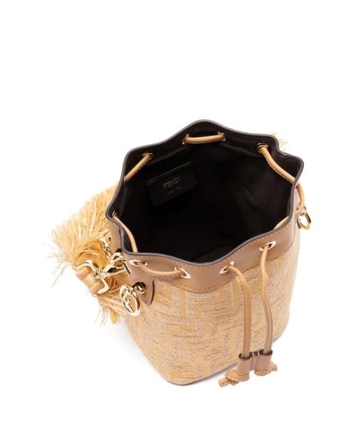 Fendi Natural Neutrals Bucket Bags