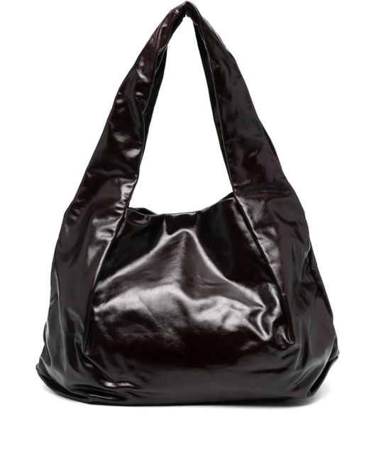 Sandro Black Große Schultertasche