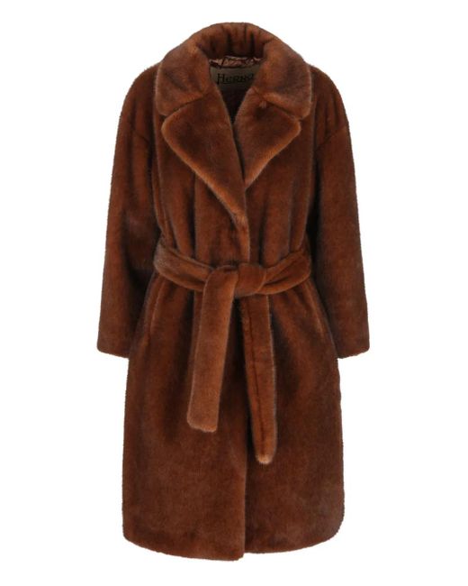Cappotto di Herno in Brown