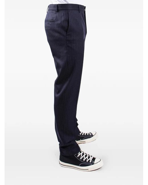 Harmony Blue Peter Striped Trousers for men