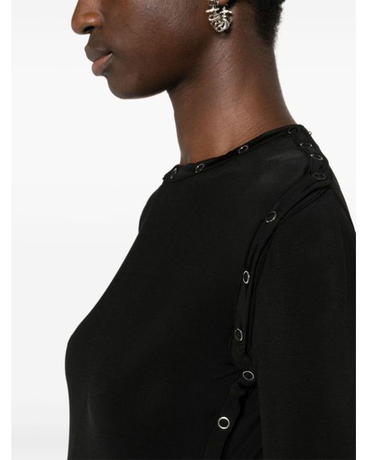 Robe longue à manches détachables Y. Project en coloris Black