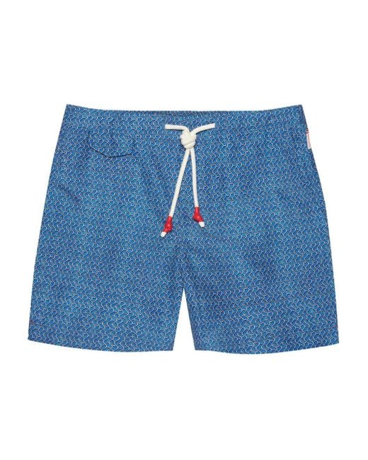 Bañador con cordones Orlebar Brown de hombre de color Blue