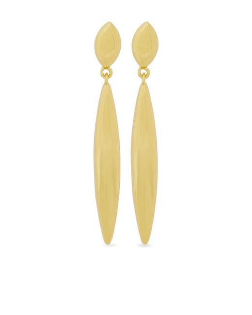 Kenneth Jay Lane Metallic Plated Earrings