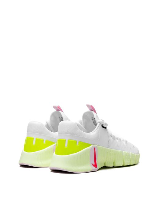 Nike Green Free Metcon "Barely Volt/ Foam" Sneakers