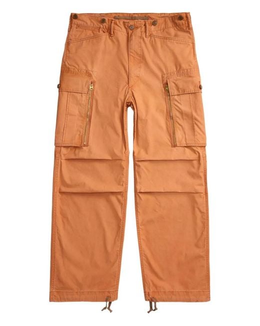 RRL ダブルアールエル カーゴパンツ オレンジ メンズ RRL カーゴパンツ オレンジ | Lyst