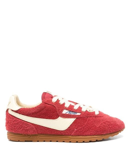 Autry Red Wslwub15 Rosso Pelle