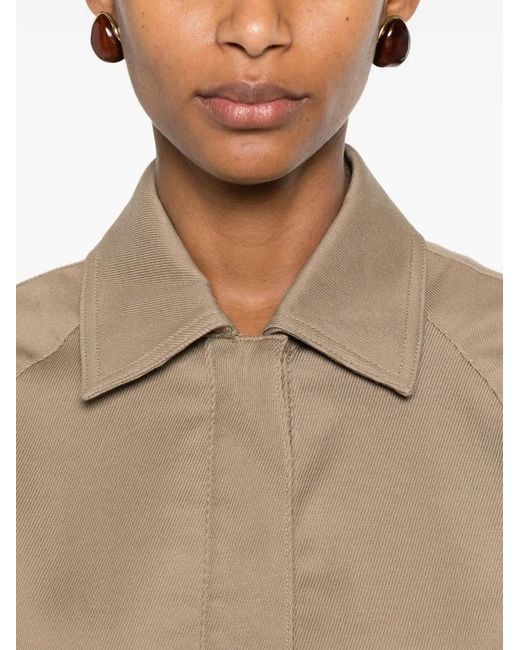 Marc O' Polo Natural Button-Fastening Pocket Jacket