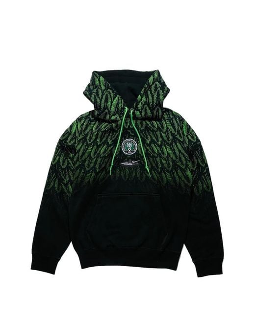Nike Green X Nigeria X Slawn Hoodie En Polaire