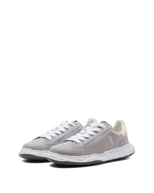 Maison Mihara Yasuhiro White Charles Logo Sneakers for men