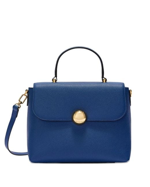 Furla Blue Sfera Dome-Top Satchel