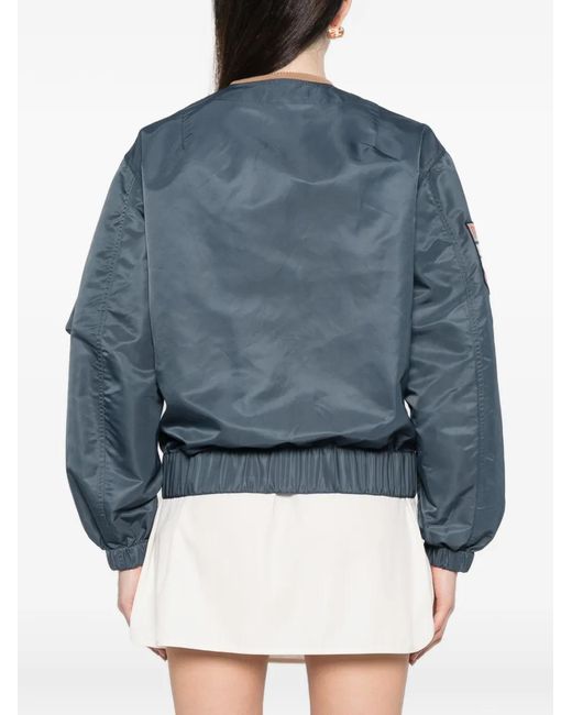 KENZO Blue Appliqué Zip Jacket