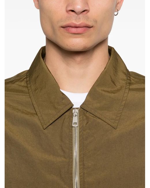 Giorgio Brato Natural Pointed-Collar Bomber Jacket for men