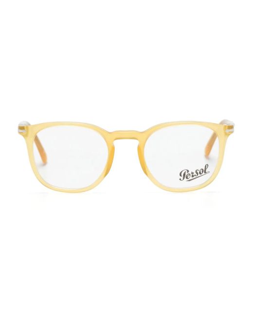 Persol Metallic 3318V Square Optical Glasses