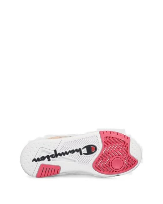 Baskets À Patch Logo Champion en coloris White