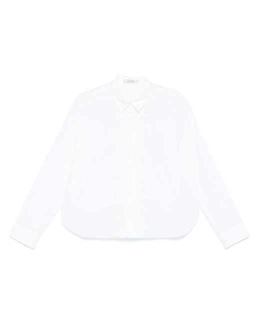 Dorothee Schumacher White Lace-Detail Shirt