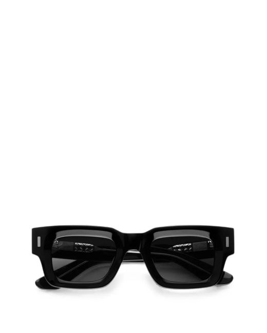 AKILA Black Ares Square-Frame Sunglasses