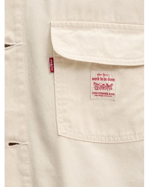 Levi's Jacke Mit Aufgesetzter Tasche in Natural für Herren