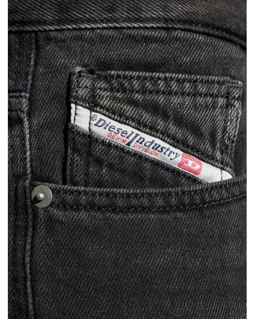 DIESEL D-Rise Jeans Met Vervaagd Effect in het Black voor heren