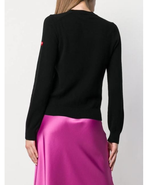 COMME DES GARÇONS PLAY Black Classic Knit Sweater