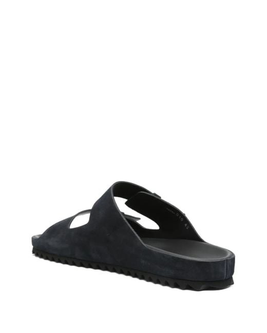 Officine Creative Black Agorà Slides for men
