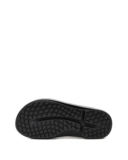 Undercover Black Chain-Print Flat Mules