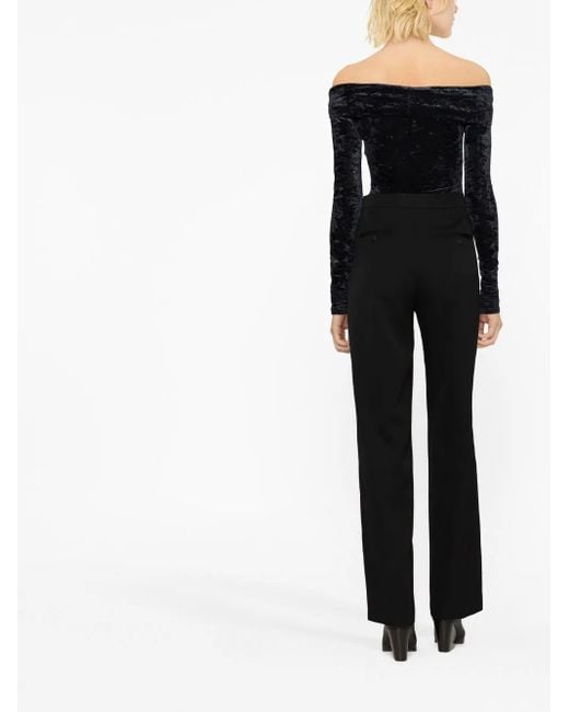 Isabel Marant Black Scarly Tailored Trousers