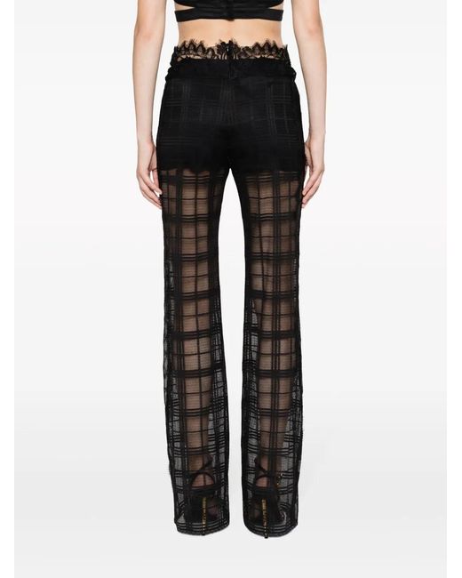 Alberta Ferretti Flared Broek in het Black
