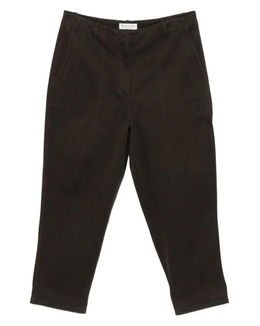 Marc O' Polo Black Pocket-Detail Trousers