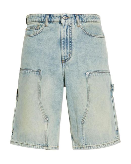 Zadig & Voltaire Blue Perys Denim Shorts for men