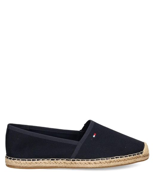 Tommy Hilfiger Blue Navy Canvas-Espadrilles