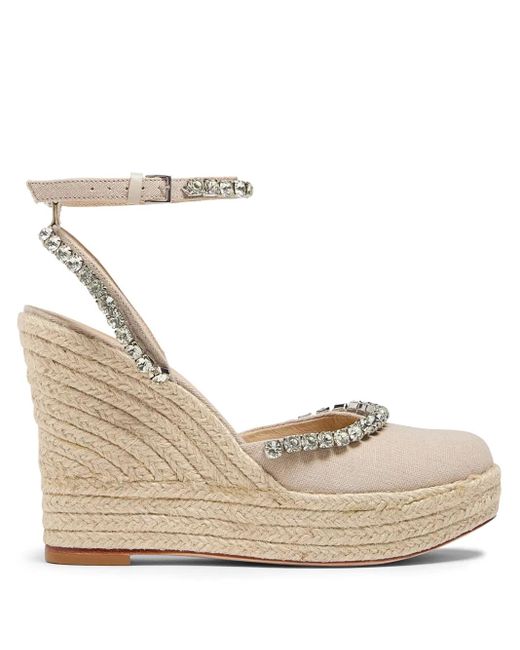 Cinq À Sept Natural 80Mm Jeanne Espadrilles