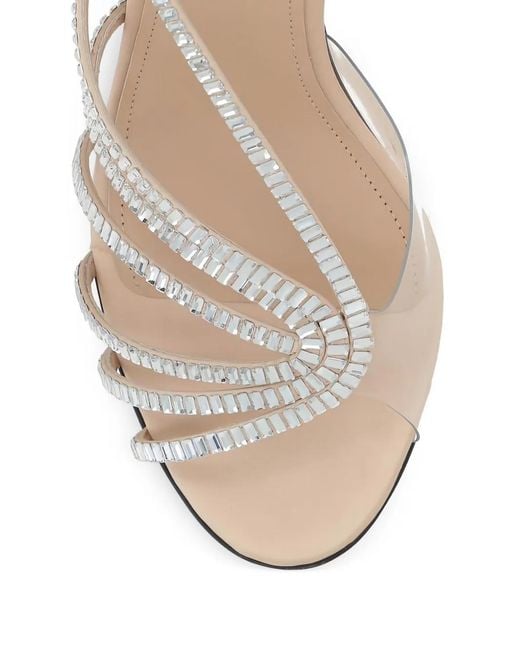 ALEVI White Star Xtal Sandals