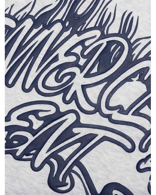 Honor The Gift White Fire Flame-Print Hoodie for men