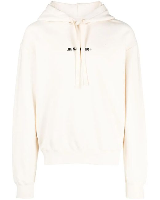 Jil Sander Baumwoll-Hoodie für Männer in Natural für Herren