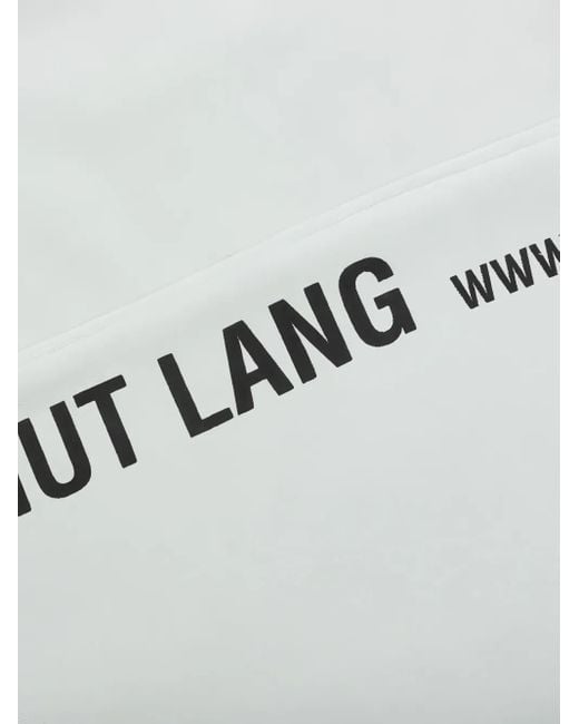 Helmut Lang Jogginghose mit Logo-Print in White für Herren