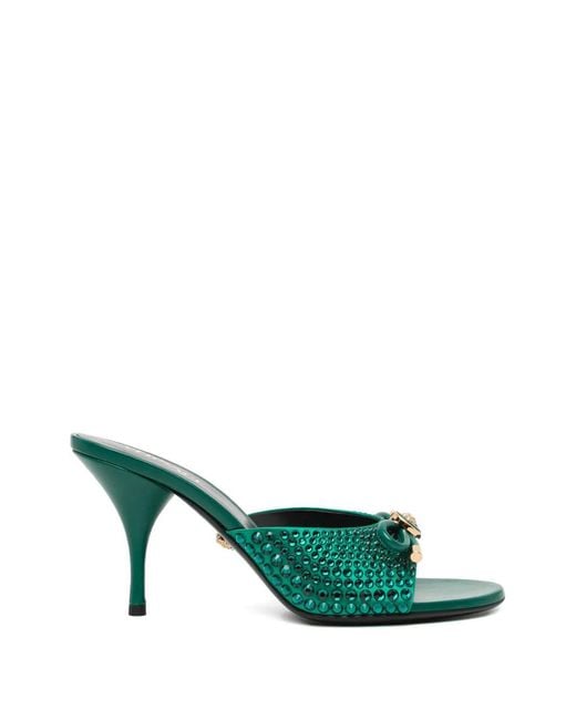 Versace Green Opera Sandals