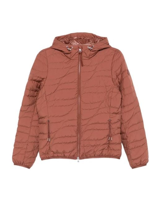 Moncler Gewatteerd Donsjack in het Red
