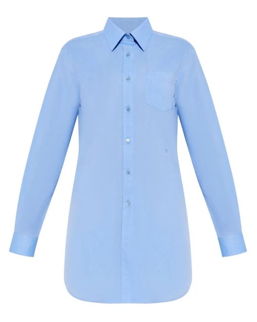 Moschino シャツドレス Blue