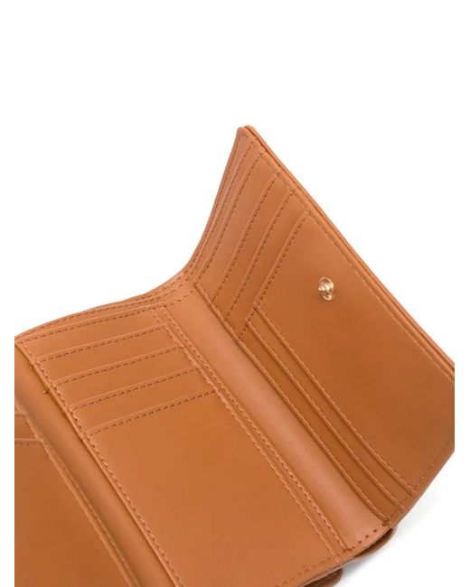 Liu Jo Brown Embossed Wallet