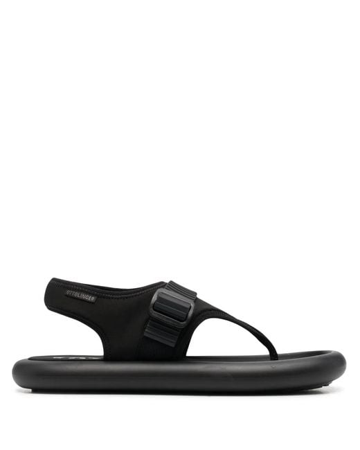 Camper Black X Ottolinger Tonal-Stretch Sandals for men