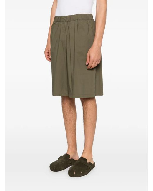 Imperial Green Elasticated Shorts for men