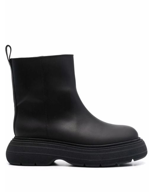 Gia Borghini Black Martee Ankle Boots