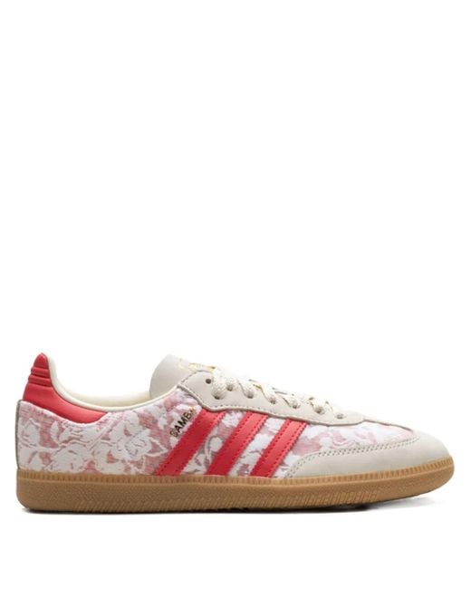 Baskets Samba 'Liberty London/Better Scarlet' Adidas en coloris Pink