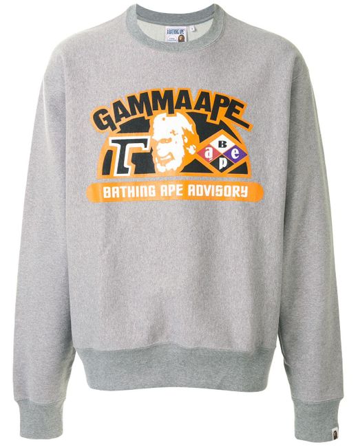 a bathing ape sweatshirt