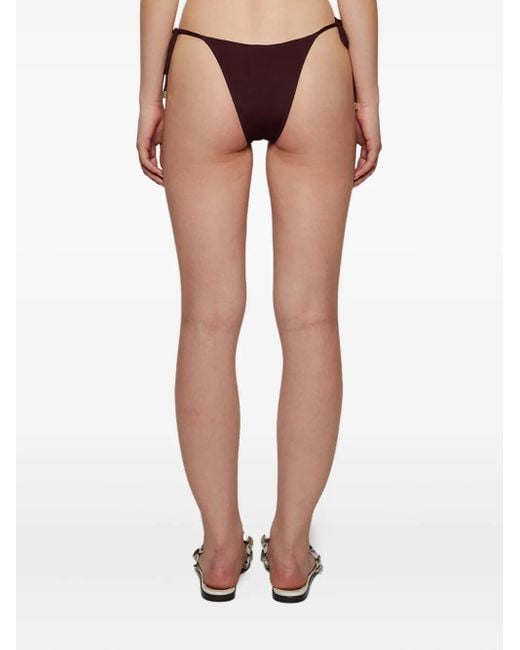 Tropic of C Purple Bikinihöschen Mit Schleifenverschluss