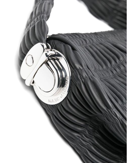 Marc Jacobs Black Shirred Shoulder Bag