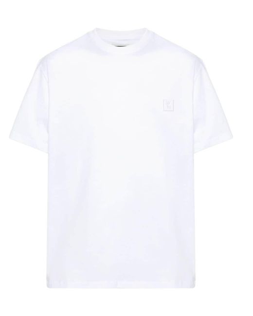 Camiseta con motivo Compass Wooyoungmi de hombre de color White